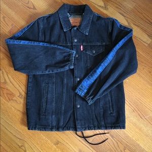 Levi’s Track Coach Side Stripe Denim Trucker